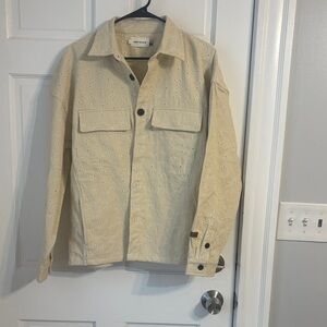 Men's Beige Jacket by Russell Westbrook